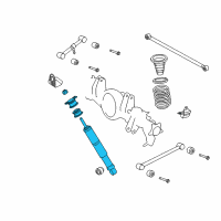 OEM 2015 Lexus LX570 ABSORBER Assembly, Shock Diagram - 48530-69415