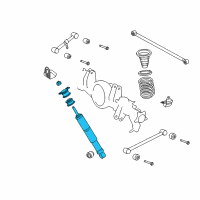 OEM 2021 Lexus LX570 ABSORBER Assembly, Shock Diagram - 48530-69415