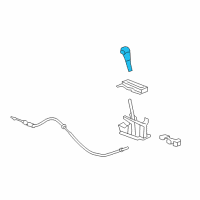 OEM Buick Shift Knob Diagram - 22974970