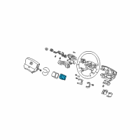 OEM 1996 Acura RL Switch Assembly, Front Radio Remote Diagram - 35880-SP0-003