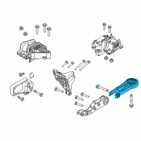 OEM 2015 Ram ProMaster 3500 Support-Transmission Mount Diagram - 68159672AA