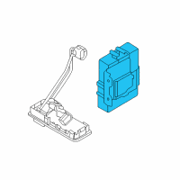 OEM 2016 Hyundai Genesis Unit Assembly-Parking Guide System Diagram - 95770-B1100