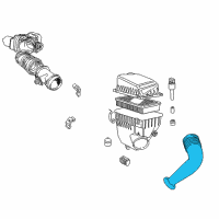 OEM 1998 BMW 750iL Intake Manifold Diagram - 13-71-1-427-604