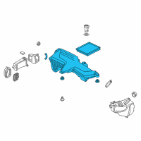 OEM BMW 328i xDrive Intake Silencer Diagram - 13-71-7-597-589