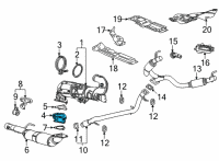 OEM 2022 Chevrolet Suburban Pressure Valve Diagram - 55514983