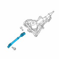 OEM 2016 Hyundai Azera Joint Assembly-Steering Diagram - 56400-3V700