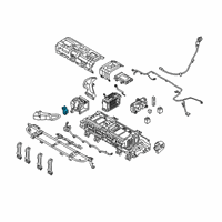 OEM 2019 Hyundai Ioniq Service Plug Assembly-Male Diagram - 37586-G2100