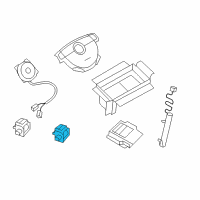 OEM 2008 Chevrolet Aveo Side Sensor Diagram - 96654866