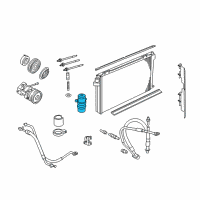 OEM Mercury Drier Diagram - 8W7Z-19C836-A