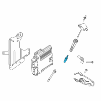 OEM 2022 Ford Explorer Spark Plug Diagram - CYFS-12Y-RT3