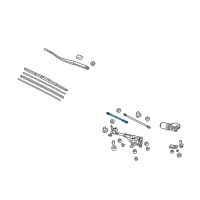 OEM 2014 Acura TSX Rod Unit A Diagram - 76540-TL0-G11