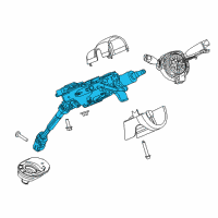 OEM 2017 Chrysler 200 Column-Steering Diagram - 68193027AF