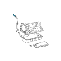 OEM Toyota Sequoia Dipstick Diagram - 35103-34140