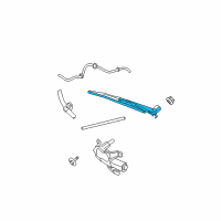 OEM Chrysler Arm WIPER-Rear WIPER Diagram - 5102241AA