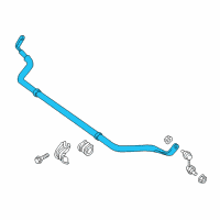 OEM 2017 Nissan Titan Stabilizer-Front Diagram - 54611-EZ00A
