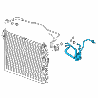 OEM GMC Terrain Hose & Tube Assembly Diagram - 84354534