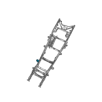 OEM Dodge Durango Bracket-Body Mount Diagram - 5136160AC