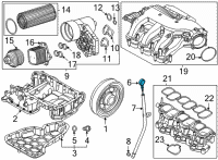 OEM Kia Carnival ROD ASSY-OIL LEVEL G Diagram - 266113N300