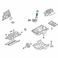 OEM 2021 Toyota GR Supra Oil Filter Diagram - 04152-WAA02