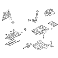 OEM 2020 Toyota GR Supra Oil Pan Plug Diagram - 90118-WA369