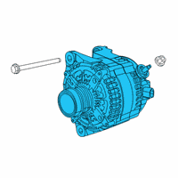 OEM 2019 Jeep Cherokee Generator-Engine Diagram - 56029745AB