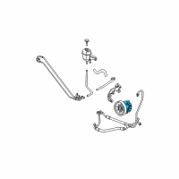 OEM 2007 Cadillac CTS Pump, P/S Diagram - 25770107