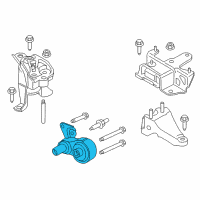 OEM 2017 Ford Fiesta Torque Arm Diagram - C1BZ-6068-L