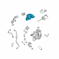 OEM 2010 BMW 335d Exchange-Turbo Charger Diagram - 11-65-7-802-587