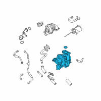 OEM 2009 BMW 335d Exchange-Turbo Charger Diagram - 11-65-7-811-404