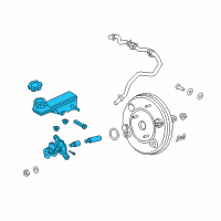 OEM 2019 Hyundai Accent Cylinder Assembly-Brake Master Diagram - 58510-H9210