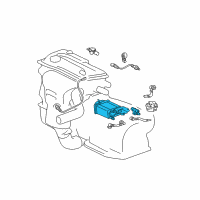 OEM 2006 Toyota Camry Vapor Canister Diagram - 77740-06160