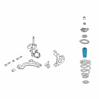 OEM Cadillac Cover Boot Diagram - 19150659