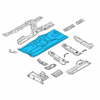 OEM BMW M850i xDrive FLOOR PANEL RIGHT Diagram - 41-00-7-480-912