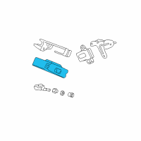 OEM 2007 Acura MDX TPMS Unit Diagram - 39350-STX-305