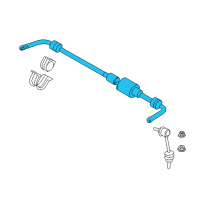 OEM 2013 BMW X5 Active Stabilizer Bar Diagram - 37-12-6-856-419