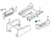 OEM Mercury Sable Seat Switch Diagram - F65Z-14A701-AA