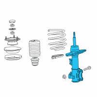 OEM 2019 Cadillac ATS Strut Diagram - 84636399