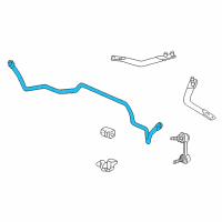 OEM 2002 Acura CL Spring, Front Stabilizer Diagram - 51300-S87-A01