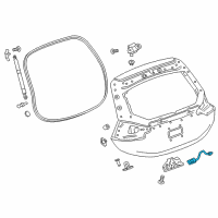 OEM Chevrolet Release Switch Diagram - 42420557