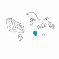 OEM 2010 Saturn Sky Vent Control Solenoid Diagram - 20880503