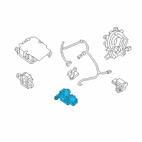 OEM 2019 Nissan Maxima Sensor-Side AIRBAG Diagram - 98830-3TA5A