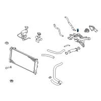 OEM 2004 Dodge Stratus Sensor-COOLANT Temperature Diagram - MD177572