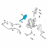 OEM 2022 Ford Escape Turbocharger Gasket Diagram - JA6Z-9450-A