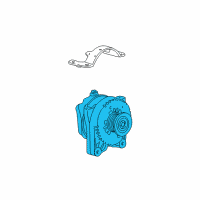 OEM 2004 Ford Mustang Alternator Diagram - 4U2Z-10V346-ECRM