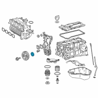 OEM 2018 Toyota RAV4 Front Cover Seal Diagram - 90311-42061