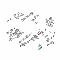 OEM 2006 Ford Freestar Lower Shaft Diagram - 3F2Z-3B676-AA