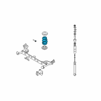 OEM 2007 Nissan Versa Spring-Rear Suspension Diagram - 55020-EM00A