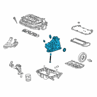 OEM 2015 Acura RDX Pump Assembly, Oil (Yamada) Diagram - 15100-R70-A02