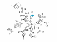 OEM 2006 Ford Explorer Warning Switch Diagram - 2L2Z-11A127-AA