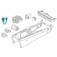 OEM 2016 Kia Sorento Socket Assembly-Accessor Diagram - 95120C5300